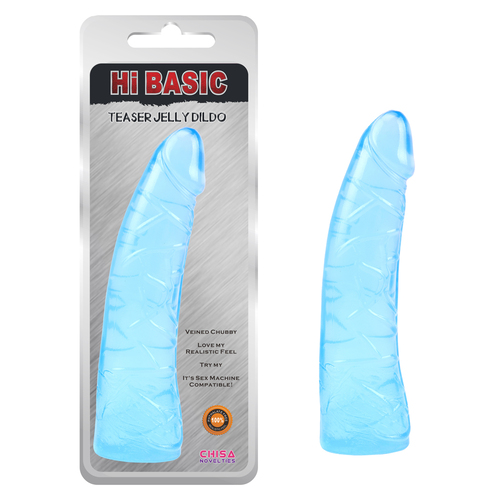 Realistic dildos Teaser Jelly Dildo-Blue
