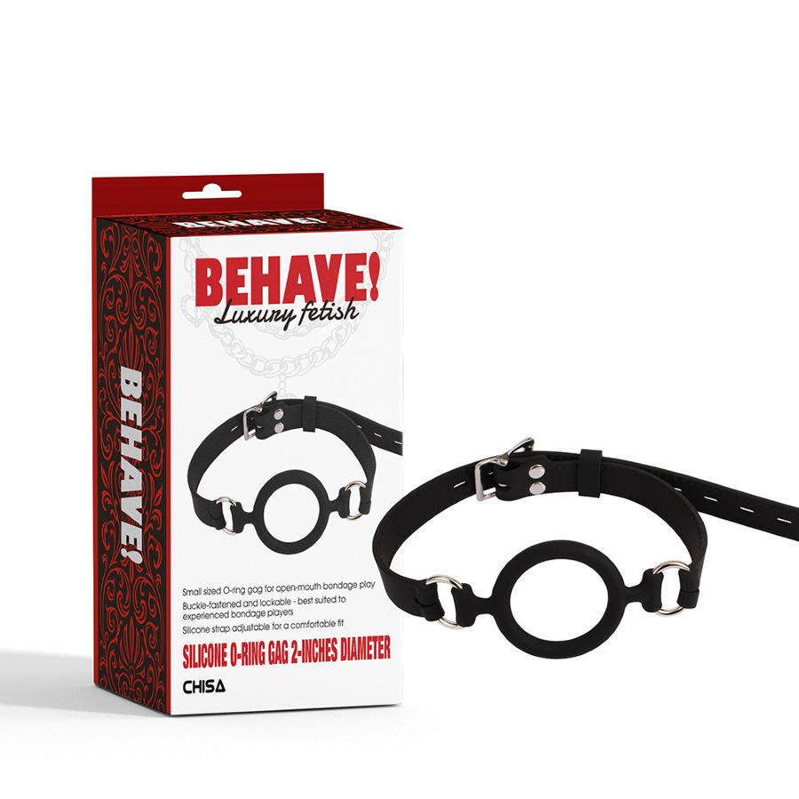 Silicone O-Ring Gag 2-Inches Diameter